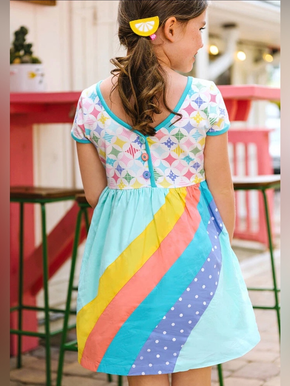 Matilda Jane Roy G Biv Let’s Go Together Dress - Picture 2 of 7